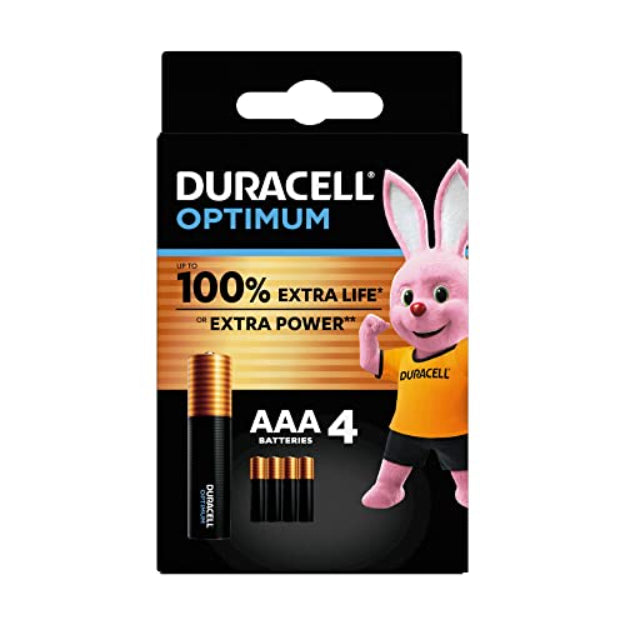 بطاريات دوراسيل أوبتيموم AAA - 1.5 فولت
