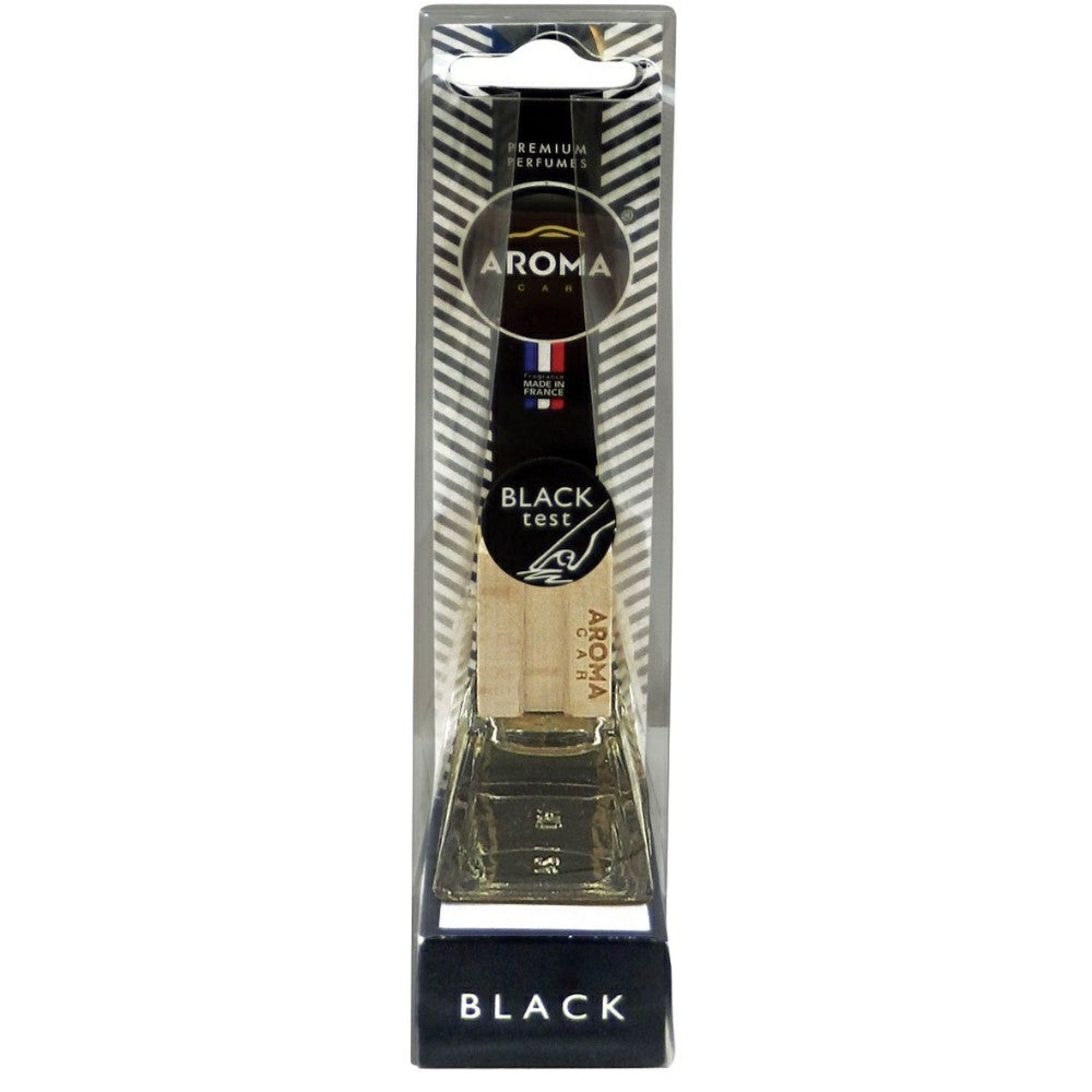 أروما كار معطر هواء للسيارة وود اند جلاس بريستيج بلاك - ٧ مل