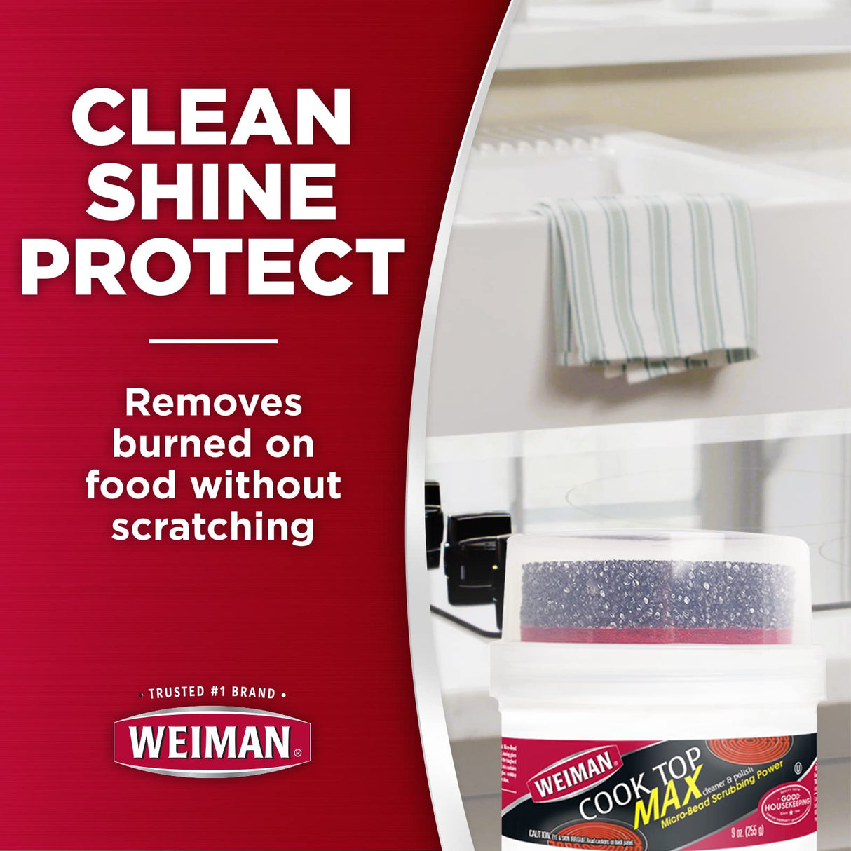 ويمان ماكس منظف وملمّع سطح الطهي - ٩ أونصة