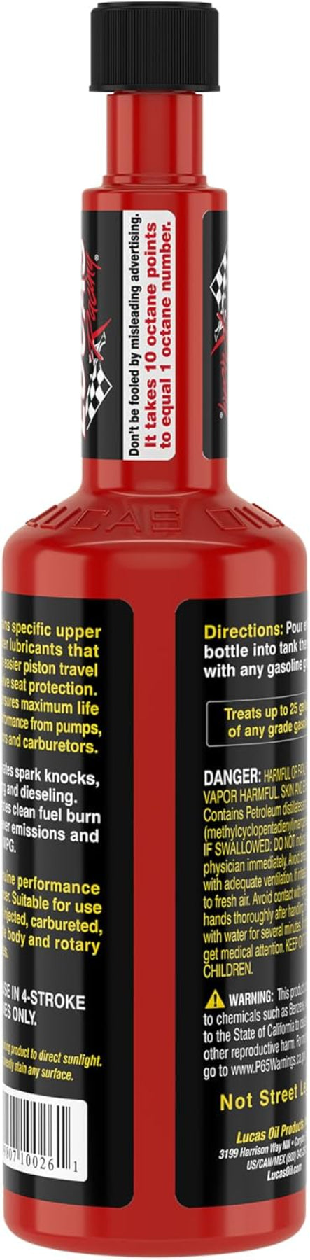 لوكاس أويل محسن أوكتان – ١٥ أونصة – أحمر