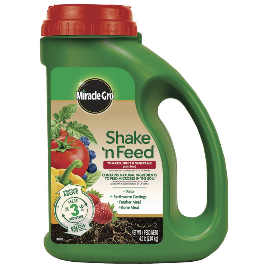 سكوتس ميراكل جرو طعام نباتات للطماطم والخضروات شيك أند فيد - ٤٫٥ رطل