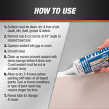 داب مانع تسرب DYNAFLEX 230 للاستخدام الداخلي والخارجي– أبيض ٥.٥ أونصات
