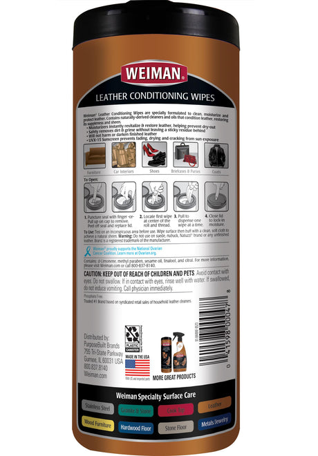 ويمان مناديل مبللة لتنظيف وترطيب الجلد - ٣٠ قطعة