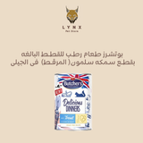 طعام للقطط بوتشرز دليشياز دينر بطعم السمك السالمون - 400 جرام-2